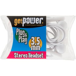 GetPower Stereo Headset 1 pk