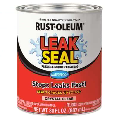 Rust Oleum Crystal Clear Rubber Coating 1 Qt Ace Hardware