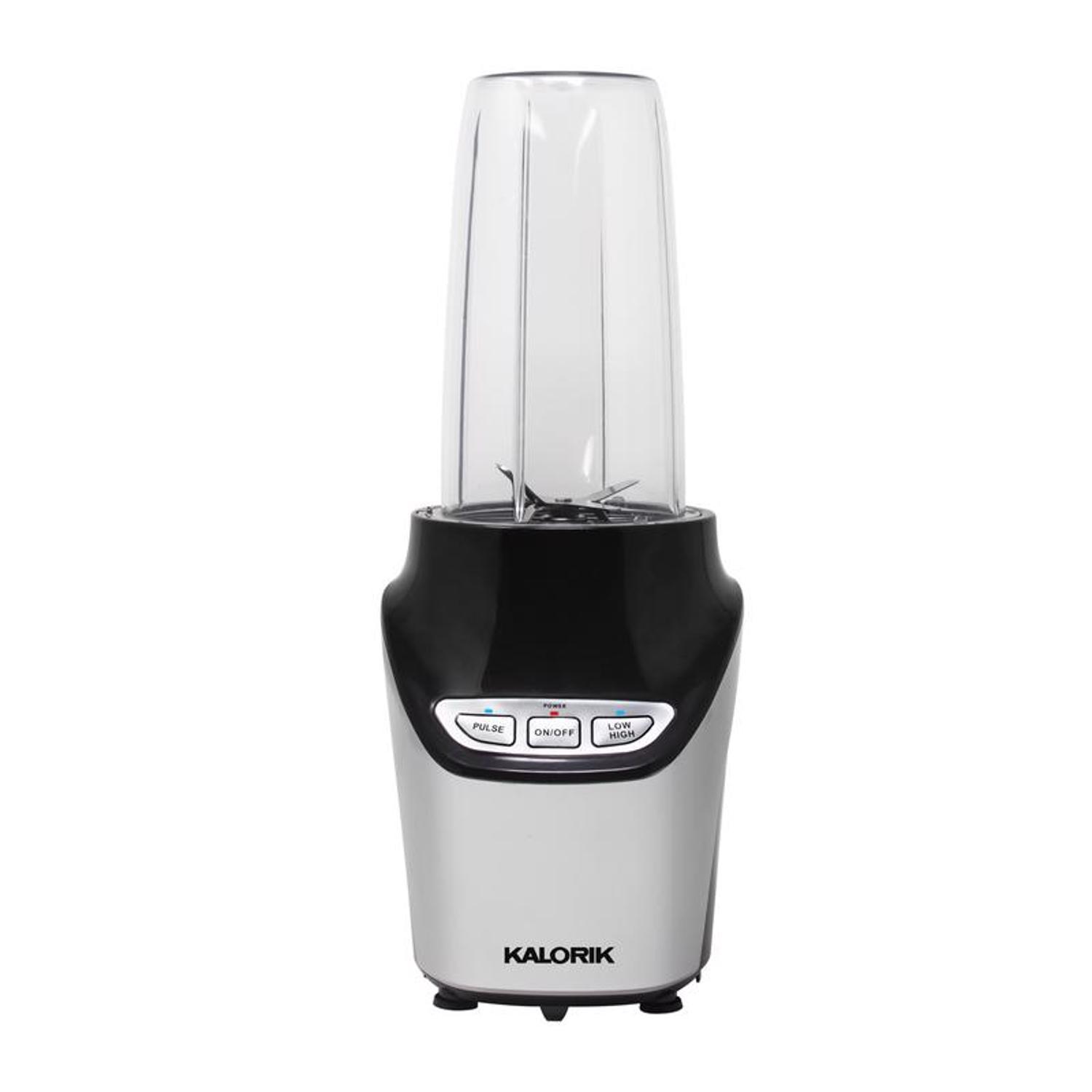 Kalorik Black/Silver Plastic Nutrition Blender Set 34 oz 3 speed Sansujyuku sansujyuku.com