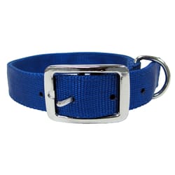 PDQ Blue Nylon Dog Adjustable Collar Large