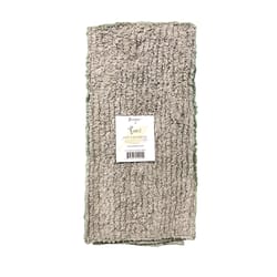 Janey Lynn's Designs Shaggie Goosie Grey Cotton Solid Dish Towel 1 pk