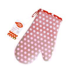 Betty Crocker Red Cotton/Silicone Oven Mitt