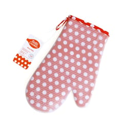 Betty Crocker Red Cotton/Silicone Oven Mitt