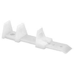 Prime-Line 1.38 in. D X 4.25 in. L Matte White Nylon Guide 2 pc