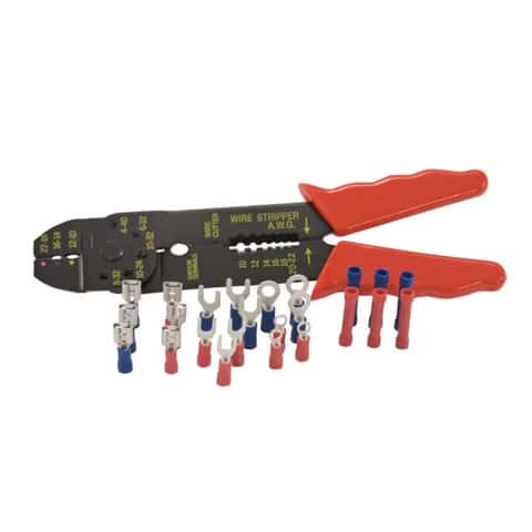 Wire Strippers Electrical, Wire Cutters, Electrical Tools Terminal Crimper  For Electricians, Circuit, Distribution Box Repair, Pressure Adjust Rotary