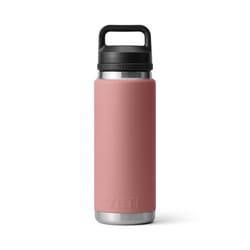 YETI Rambler 26 oz Sandstone Pink BPA Free Bottle with Chug Cap