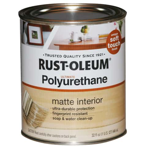 Rustoleum clear 2025 matte polyurethane