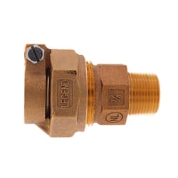 Legend 1 in. MPT X 3/4 in. D MNPT Bronze Reducing Coupling