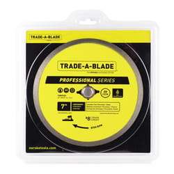 Trade A Blade 7 in. D X 5/8 in. Diamond Continuous Rim Blade 1 each