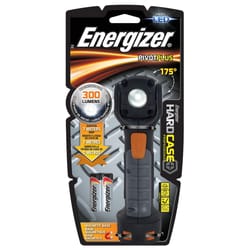 Energizer Hard Case 300 lm Black LED Flashlight AA Battery