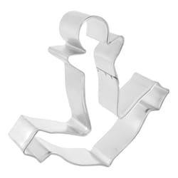 R&M International Corp International Corp 5 in. W X 5 in. L Anchor Cookie Cutter Silver 1 pc