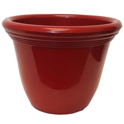 Misco 5.5 in. H X 7 in. D Plastic Planter Red Sedona