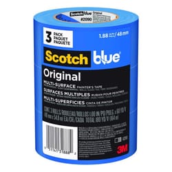 ScotchBlue 1.88 in. W X 60 yd L Blue Medium Strength Original Painter's Tape 3 pk