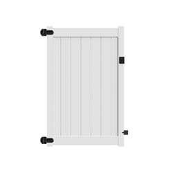 Barrette Outdoor Living 72 in. H X 46 in. L Vinyl Multi-Purpose Fence White