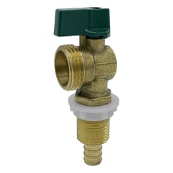 Champion Plumbing 1/2 in. PEX X 3/4 in. MHT Brass Angle Stop Valve