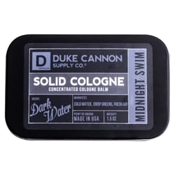 Duke Cannon Midnight Swim Cologne 1.5 oz 1 pk