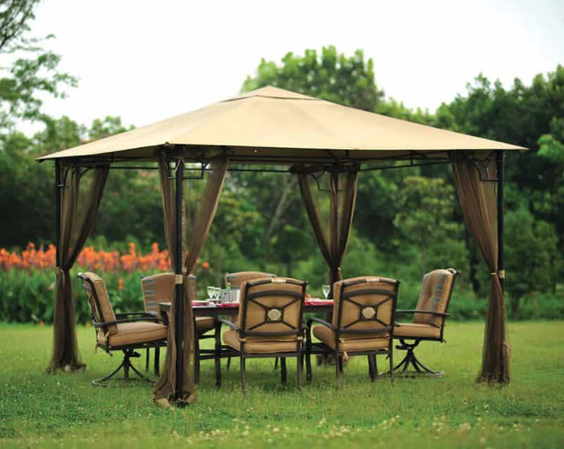 Living Accents Replacement Gazebo Mosquito Netting 7 Ft H X 10 Ft