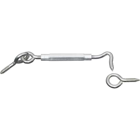 National Hardware Zinc-Plated Aluminum/Steel Turnbuckle 11 in. L