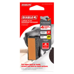 Diablo 5 in. L X 3 in. W X 1 in. Assorted Grit Coarse/Medium Large Flat Edge Sanding Sponge