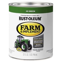 Rust-Oleum Stops Rust Indoor/Outdoor Gloss JD Green Oil-Based Oil Modified Alkyd Farm & Implement 1