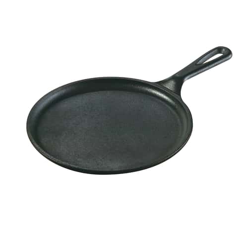 Lodge Cast Iron Grill Pan 10-1/4 in. Black - Ace Hardware