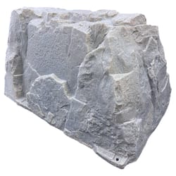DekoRRa Products Gray Polyethylene 21 in. H X 39 in. L X 21 in. W Artificial Landscape Enclosure Out