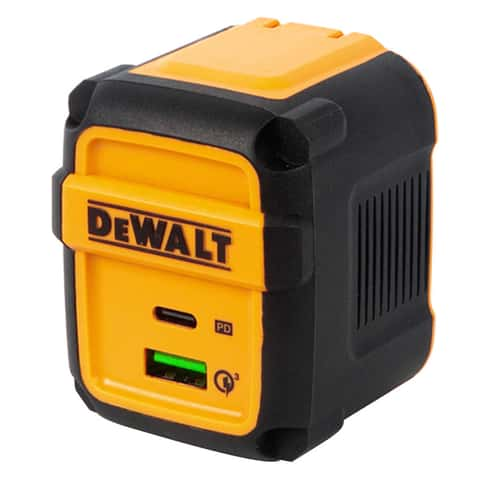 New Dewalt USB Charging Tool Backpack Battery NOT Included Charge 2 Devices