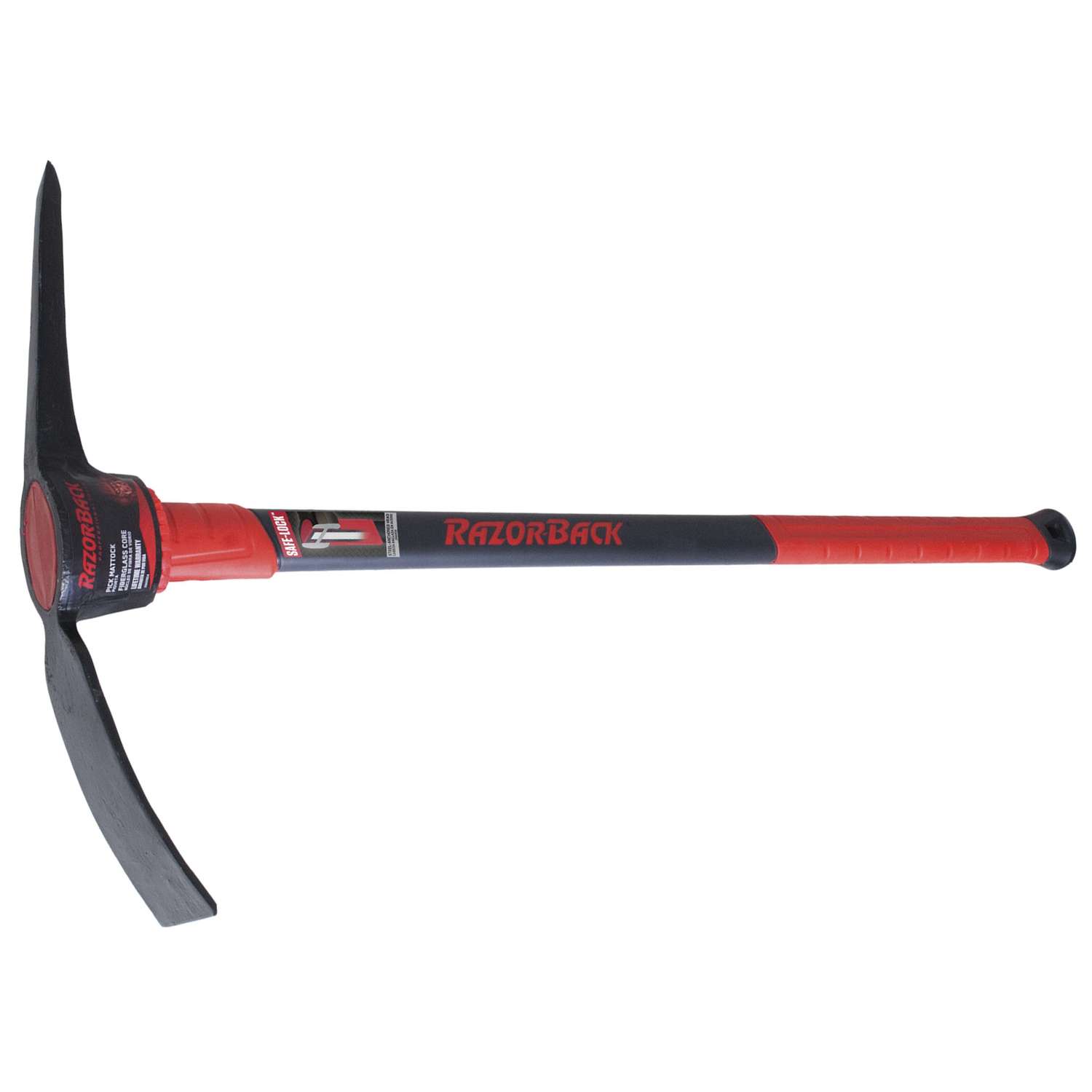 RazorBack 5 lb Pick Mattock 34 in. Fiberglass Handle Ace Hardware