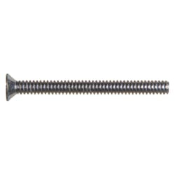 HILLMAN No. 6-32 Ga. X 1-1/2 in. L Phillips Flat Head Zinc-Plated Steel Machine Screws 100 pk