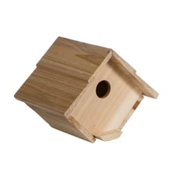 North States 6.25 in. H X 7.25 in. W X 6 in. L Wood Bird House