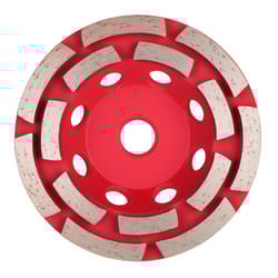 Milwaukee Diamond Max 4 in. D X 5/8-11 in. Double Row Diamond Cup Wheel