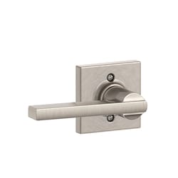 Schlage F Series Latitude/Collins Satin Nickel Dummy Lever Right or Left Handed