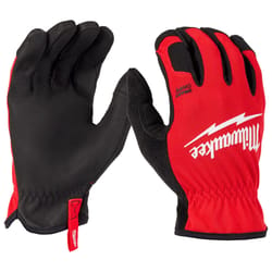 Milwaukee Unisex Outdoor Lightweight Work Gloves Black/Red XL 1 pk