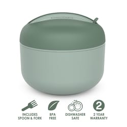 Bentgo 21.2 oz Khaki Green Bowl 1 pk