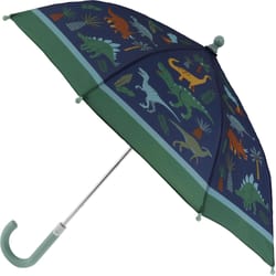Stephen Joseph Multicolored Charcoal Floral 27 in. D Umbrella