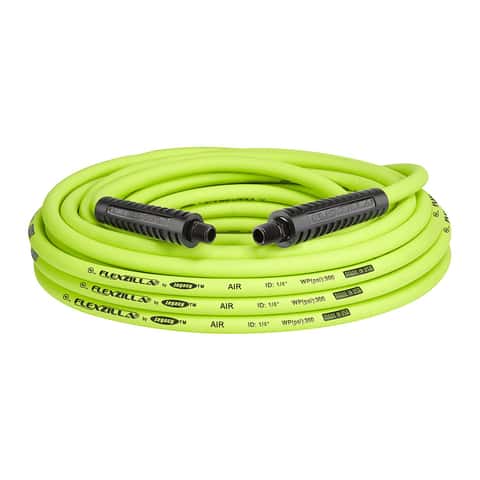 Legacy Flexzilla 50 ft. L X 1/4 in. D Hybrid Polymer Air Hose 300 psi Zilla  Green - Ace Hardware