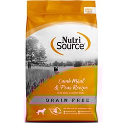 NutriSource All Ages Lamb Meal & Peas Cubes Dog Food Grain Free 4 lb