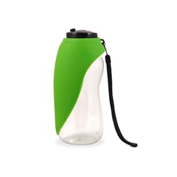 Flipo Green Polyethylene 26 oz Pet Travel Bottle For Cats/Dogs