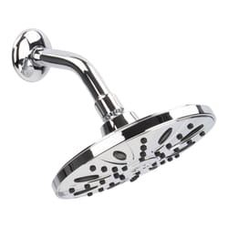 Exquisite Chrome Steel 1 settings Showerhead 1.8 gpm