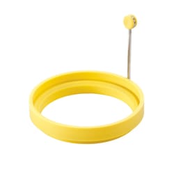 Lodge Silicone Specialty Cooker 4 in. Yellow