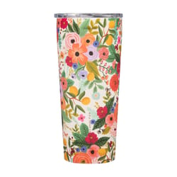 Corkcicle 24 oz Rifle Paper Garden Party BPA Free Insulated Tumbler