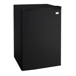 Avanti 4.4 cu ft Black Steel Compact Refrigerator 120 W