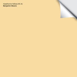 Benjamin Moore Hawthorne Yellow Peel & Stick Color Sample HC-4