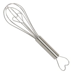 R&M  International Stainless Steel Whisk With Heart