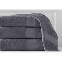 Grund America Pinehurst Slate Gray Cotton Bath Accessory Set