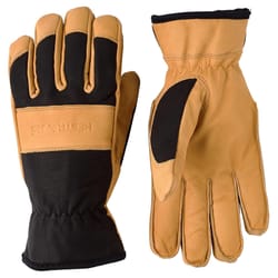 Hestra Job Unisex Outdoor Winter Work Gloves Black/Yellow M 1 pair