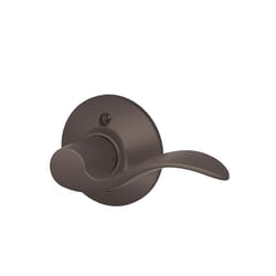 Schlage F Series Accent Oil Rubbed Bronze Dummy Lever Right Handed