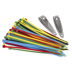 Travelon 1 in. L Assorted Cable Tie 60 pk