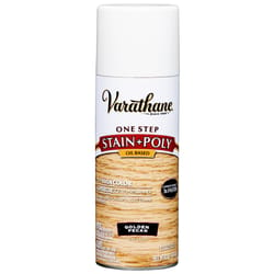 Varathane Semi-Transparent Semi-Gloss Golden Pecan Oil-Based One-Step Stain/Poly 12 oz
