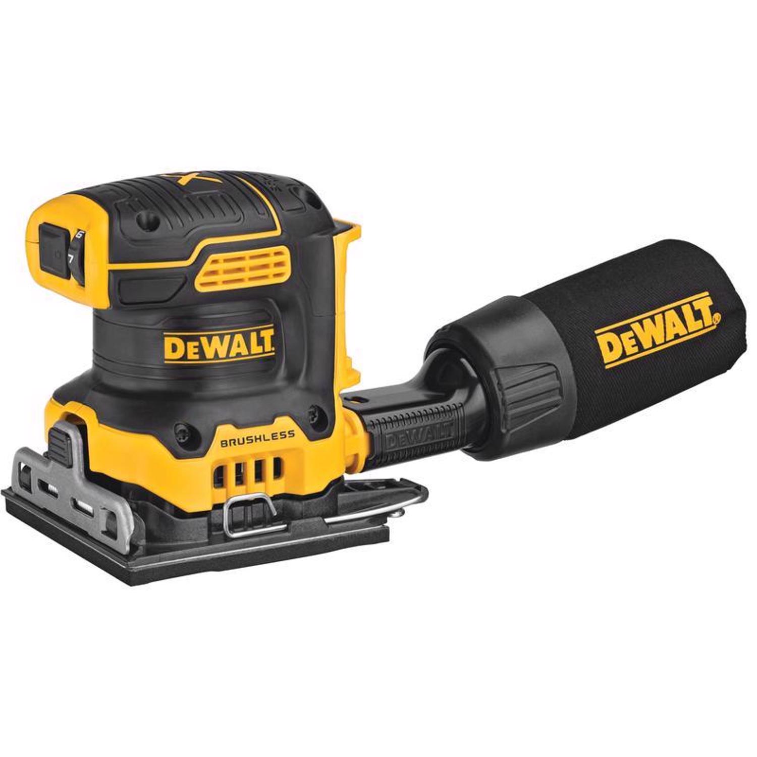 Photos - Other Power Tools DeWALT 20V MAX XR Cordless 1/4 Sheet Variable Speed Sander Tool Only DCW20 